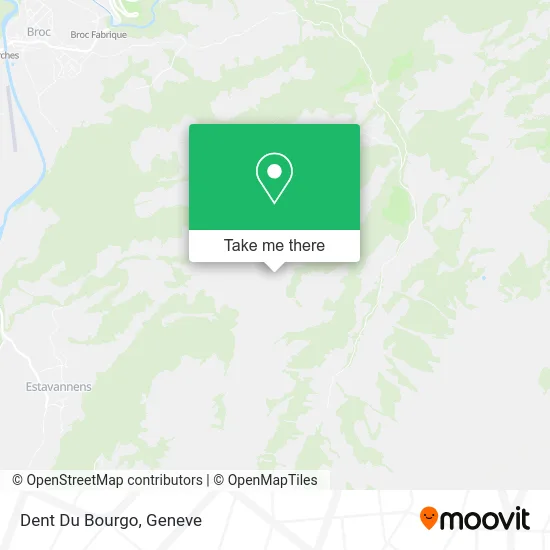 Dent Du Bourgo map
