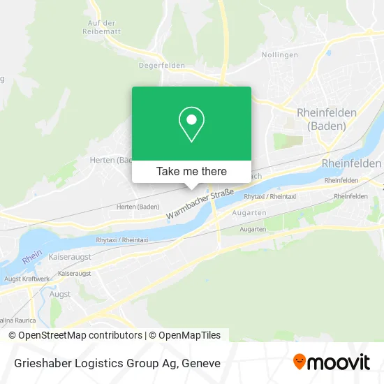 Grieshaber Logistics Group Ag map