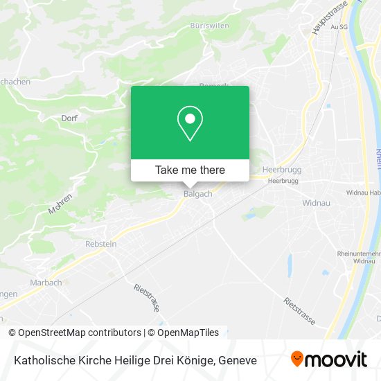 Katholische Kirche Heilige Drei Könige map