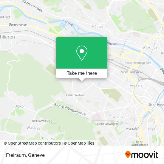 Freiraum plan