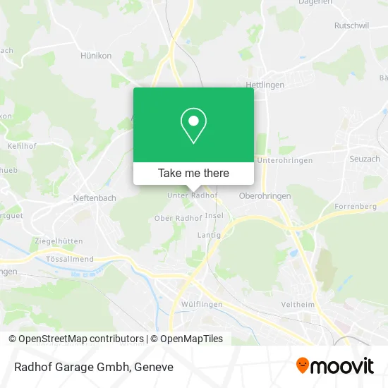 Radhof Garage Gmbh map