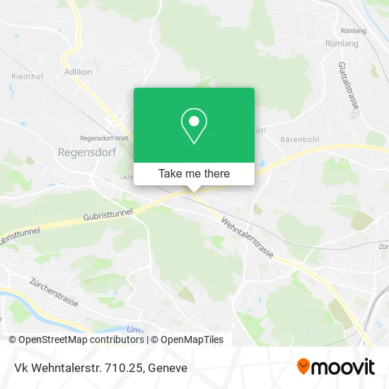Vk Wehntalerstr. 710.25 map