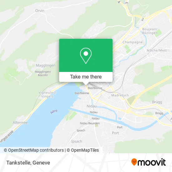 Tankstelle map