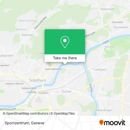 Sportzentrum map