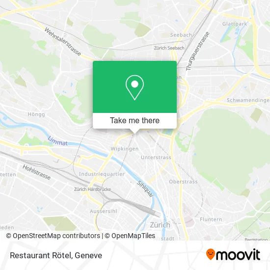Restaurant Rötel map