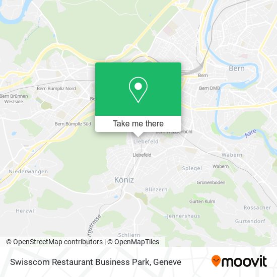 Swisscom Restaurant Business Park map