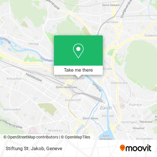 Stiftung St. Jakob map