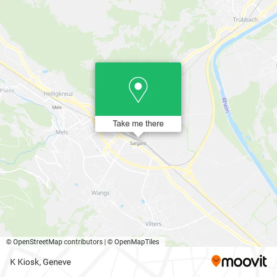 K Kiosk map