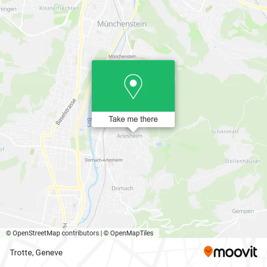 Trotte map