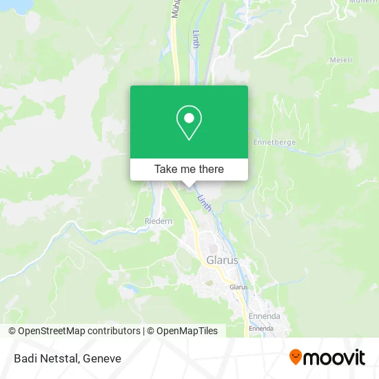 Badi Netstal map