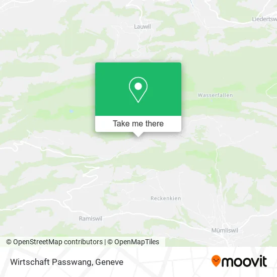 Wirtschaft Passwang map
