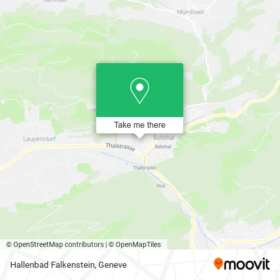 Hallenbad Falkenstein map