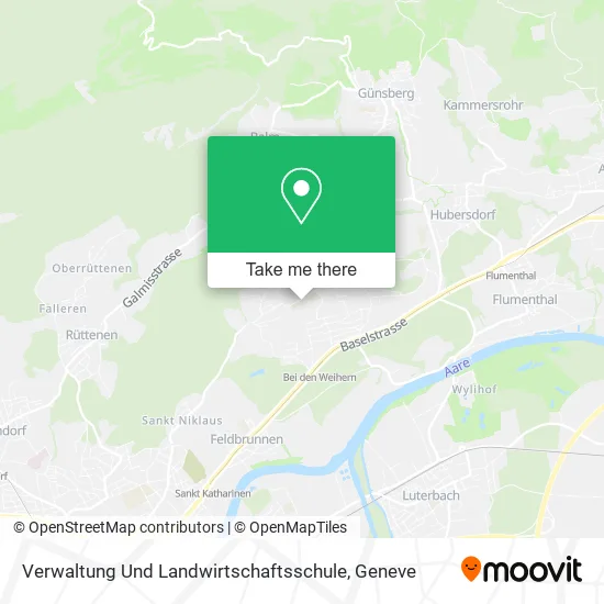 Verwaltung Und Landwirtschaftsschule map