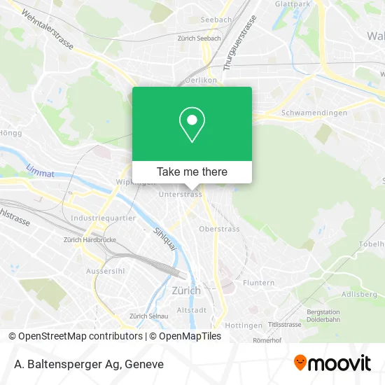 A. Baltensperger Ag map