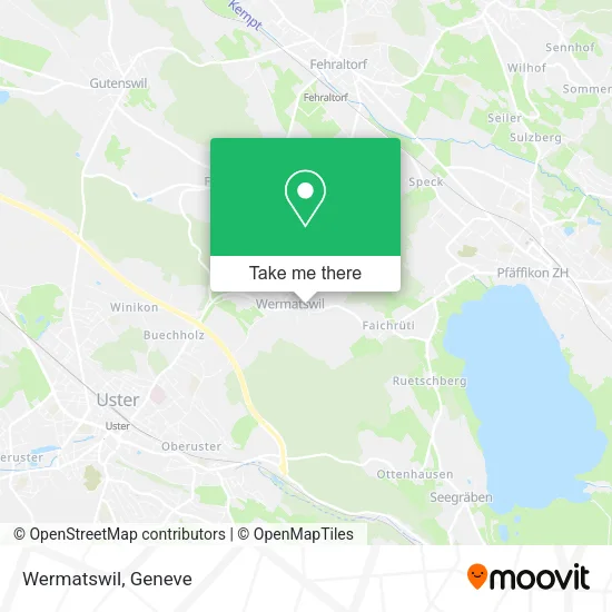 Wermatswil map