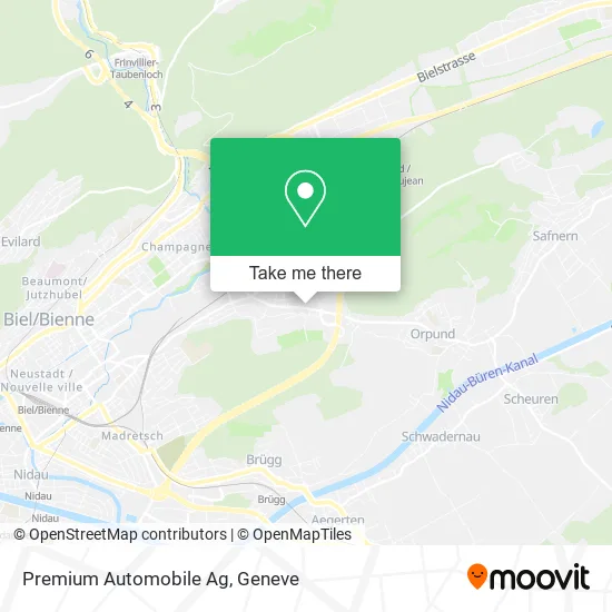 Premium Automobile Ag map