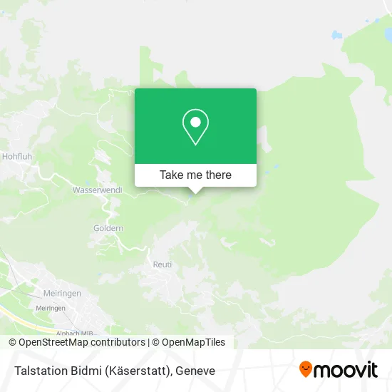 Talstation Bidmi (Käserstatt) map