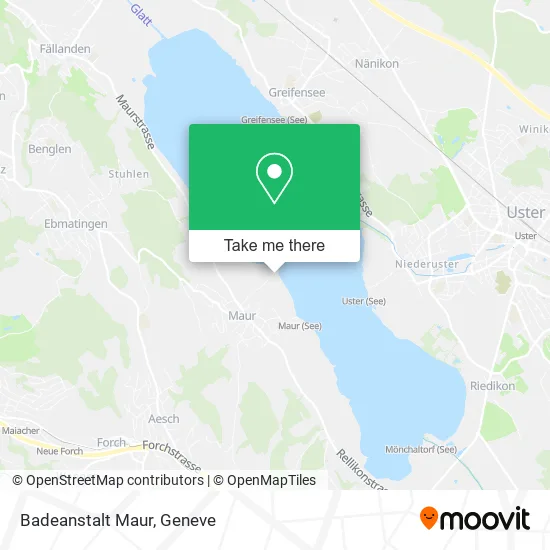 Badeanstalt Maur map