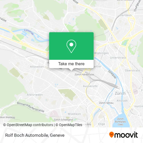 Rolf Boch Automobile map