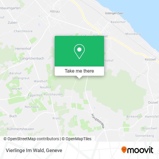 Vierlinge Im Wald map