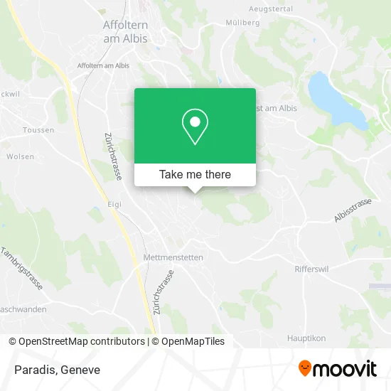 Paradis map