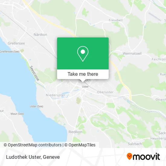 Ludothek Uster map
