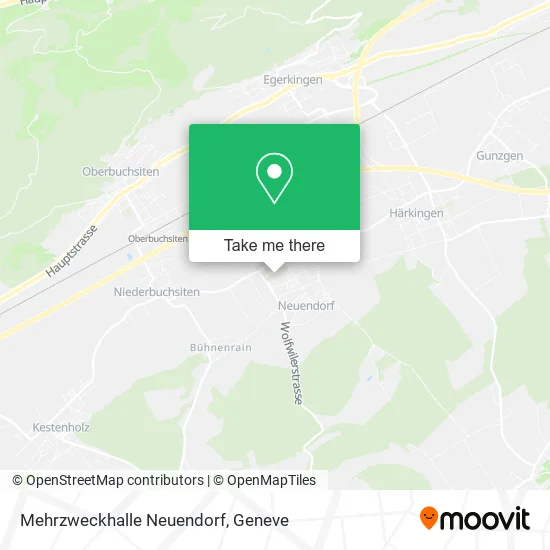 Mehrzweckhalle Neuendorf map