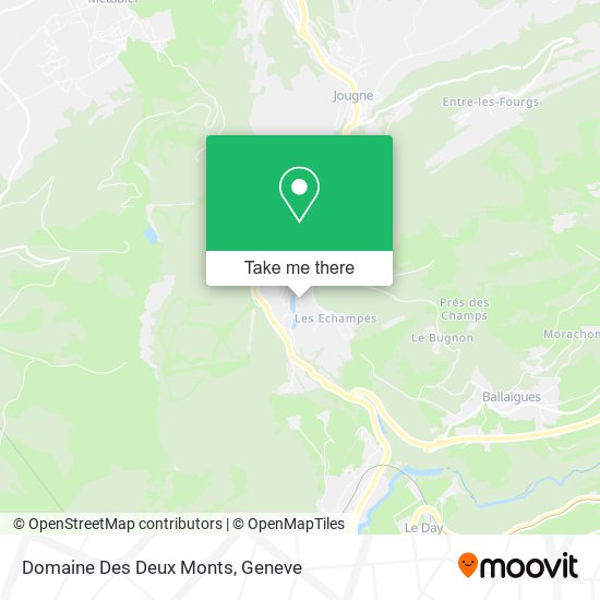 Domaine Des Deux Monts map