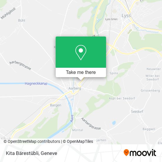 Kita Bärestübli map