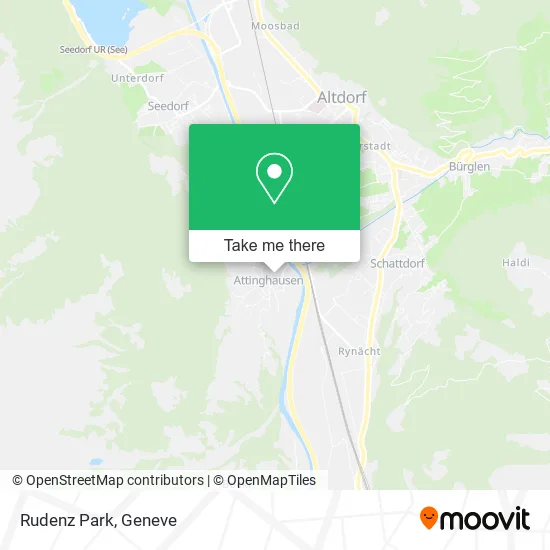 Rudenz Park map