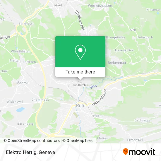 Elektro Hertig map