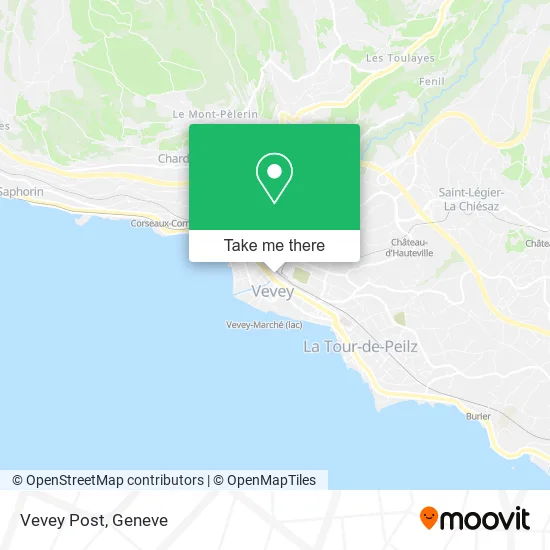 Vevey Post map