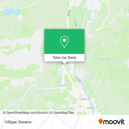 Villiger map
