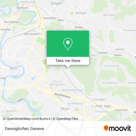 Dennigkofen map