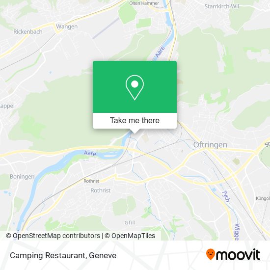 Camping Restaurant map
