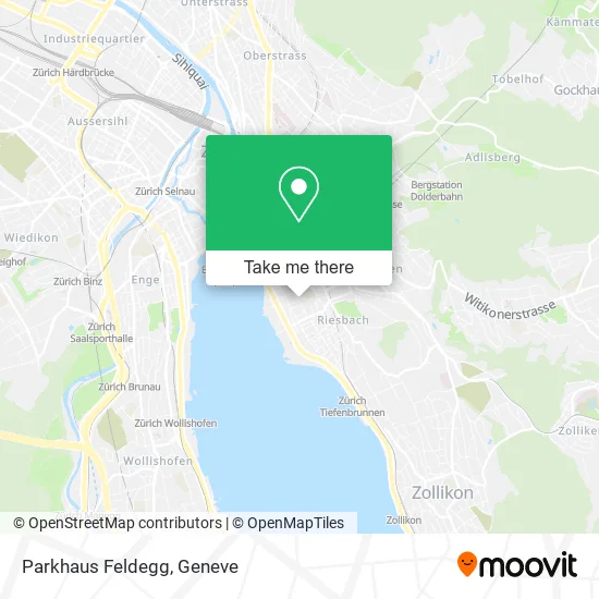 Parkhaus Feldegg map