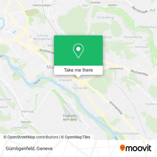 Gümligenfeld map