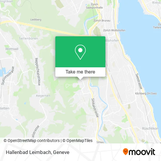 Hallenbad Leimbach map