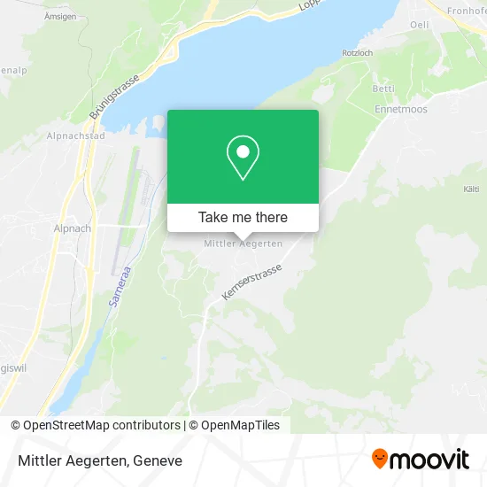 Mittler Aegerten map