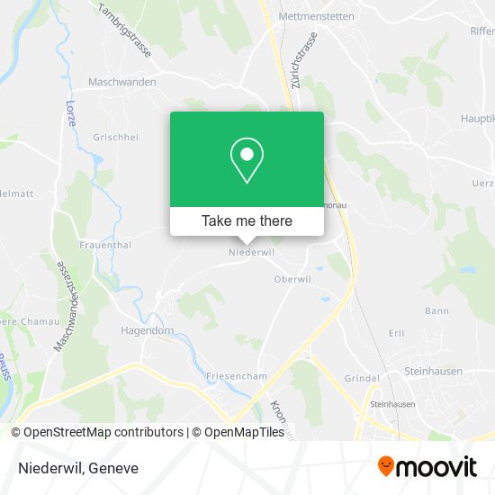 Niederwil map