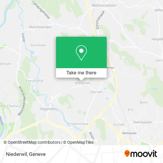 Niederwil map