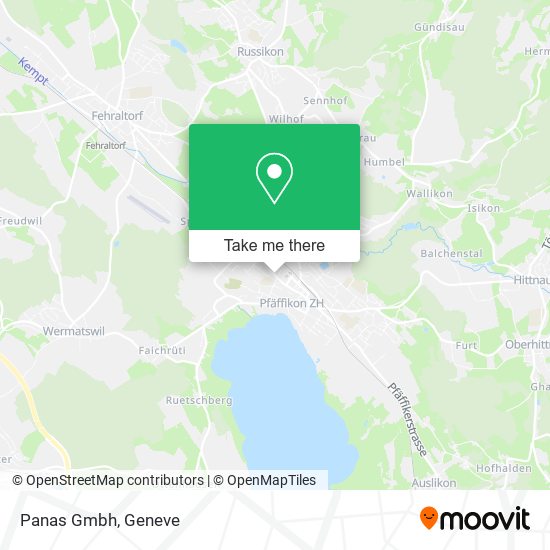 Panas Gmbh map