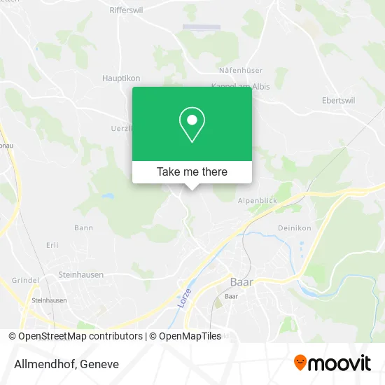 Allmendhof map