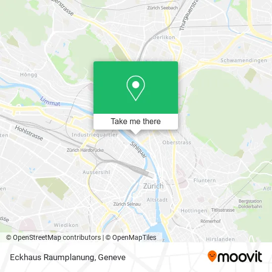 Eckhaus Raumplanung map