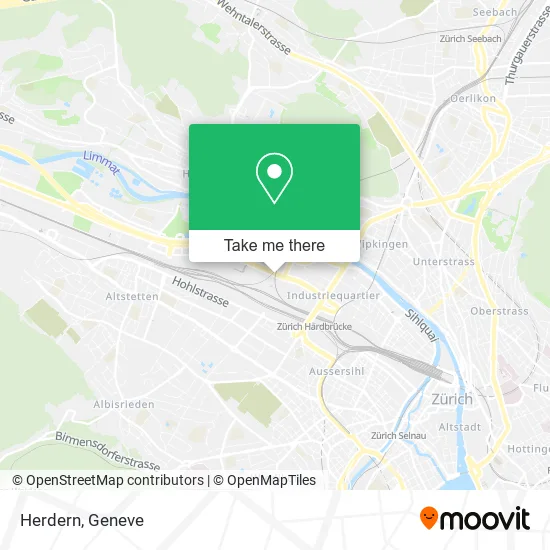 Herdern map