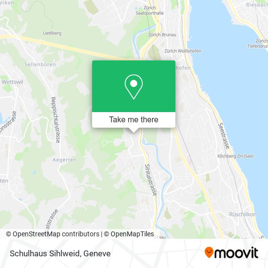 Schulhaus Sihlweid map