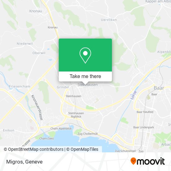 Migros map