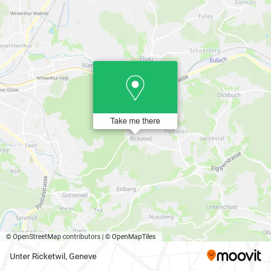 Unter Ricketwil map
