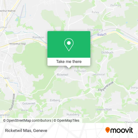 Ricketwil Mas map