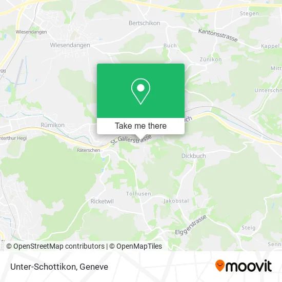 Unter-Schottikon map